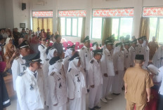 20 Pjs Kades Resmi Dilantik, Pemkab Lebong Tegaskan Tanpa Mahar dan Sesuai Aturan