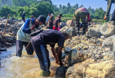 Modal Cangkul dan Linggis, Petani Bingin Kuning Swadaya Selamatkan Sawah dari Kekeringan