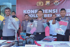 Gelar Rilis Perdana, Brigjen Pol. Yudhi Pamerkan Puluhan Barang Bukti dan Uang Rp55 Juta Hasil Ungkap Kasus 3C