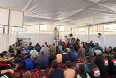 Baznas Bangun 3 Masjid Darurat di Gaza untuk Warga Palestina