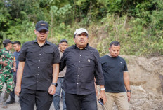 Gaduh Jalan Talang Ratu Lebong Akhirnya Berujung Perbaikan, Wagub Mi'an : Diawali Pembukaan Badan Selebar 10 M