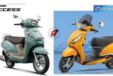 Komparasi Desain, Fitur, dan Mesin Suzuki Access 125 vs TVS Callisto 125