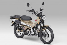 Honda CT125 Dapat Penyegaran, Hadirkan Warna Matte Fresco Brown