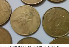 Koin Rp500 Bunga Melati Kecil Dibanderol Hingga Rp900 Juta: Fakta, Sejarah, dan Harga Pasaran