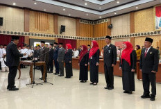 14 Kepala OPD Pemprov Bengkulu Resmi Dilantik, Wagub Mian Tekankan Pelayanan Publik