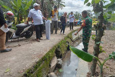 Hasil Monev Temukan 0,5 Meter Kekurangan Irigasi di Desa Talang Leak 1