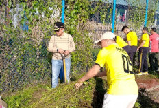 Pemkab, TNI-Polri Kompak Bersihkan Sport Center Lewat Gerakan Indonesia Asri