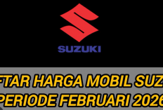 Harga Terbaru Mobil Suzuki Februari 2026 Lengkap Semua Jenis dan Tipe
